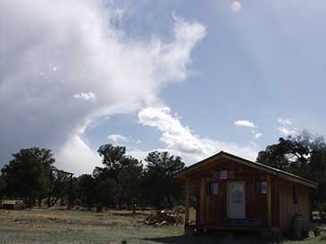 Image: Ranch cabin in New Mexico