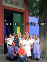 Clickable Image: Taos Art School, Frida Kahlo tour, expedition,  2007