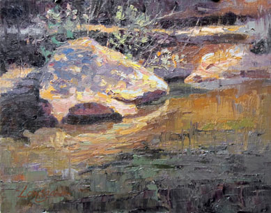 Artwork: Painting by Jimmy Longacre