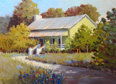 Artwork: Painting by Jimmy Longacre