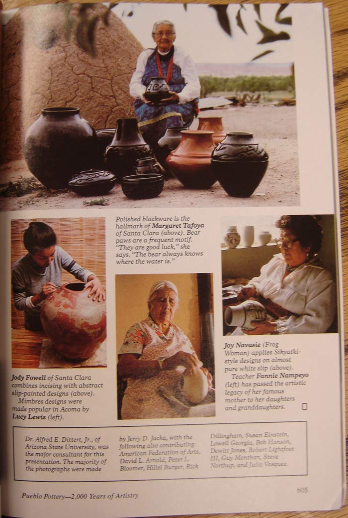 Image: National Geographic 1982, Pueblo Pottery