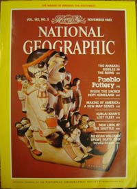 Image: National Geographic 1982, Pueblo Pottery