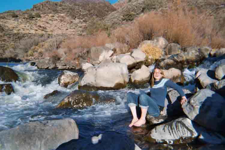 Image: Confluence of the Rio Grande and Rio Pueblo with Rich Gallego